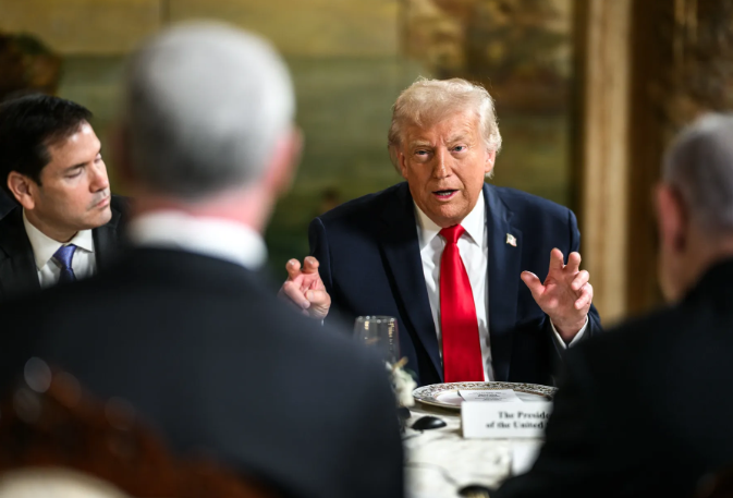 נתניהו וטראמפ 