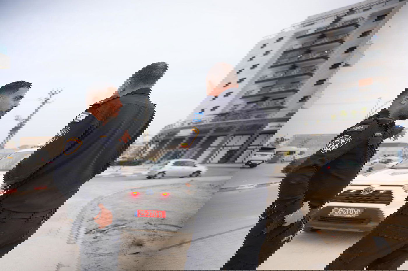 פעילות השוטרים באופקים