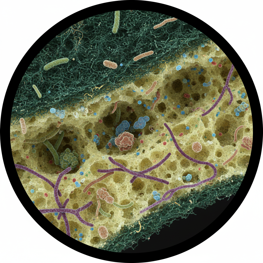 הספוגים הם "מלונות חמישה כוכבים" למיקרואורגניזמים.