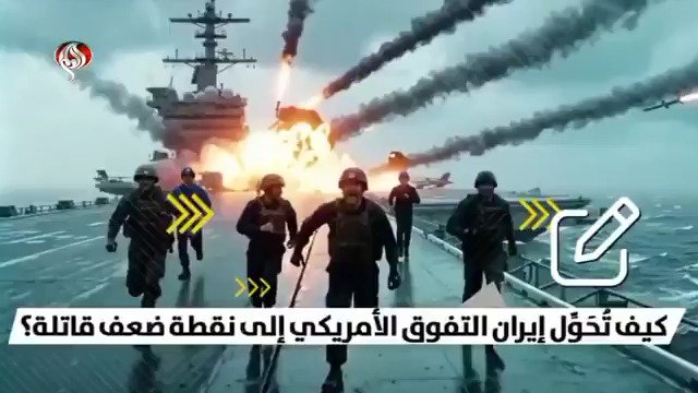 כלי התקשורת של משמרות המהפכה פרסמו סרטון חדש שנוצר באמצעות בינה מלאכותית המתאר התקפה מדומה והטבעת נושאת המטוסים אברהם לינקולן