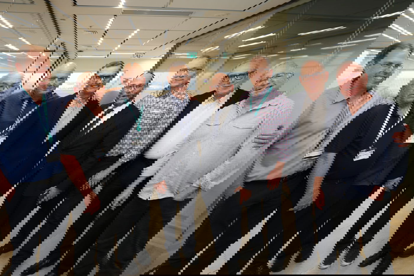 פרופ' לורנס לנקה והנהלת ענף האורתופדיה בישראל בכנס מקצועי משותף