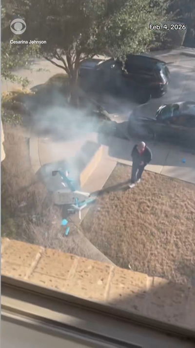 "אופס...זה לא נשמע טוב" | רחפן אמזון במשקל 40 ק"ג התרסק ברחוב - כך זה הסתיים