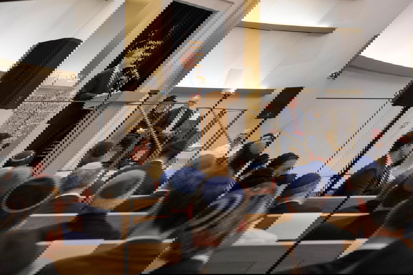 נשיא המדינה בטקס הזיכרון בבית חב"ד בונדי