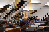 נשיא המדינה בטקס הזיכרון בבית חב"ד בונדי