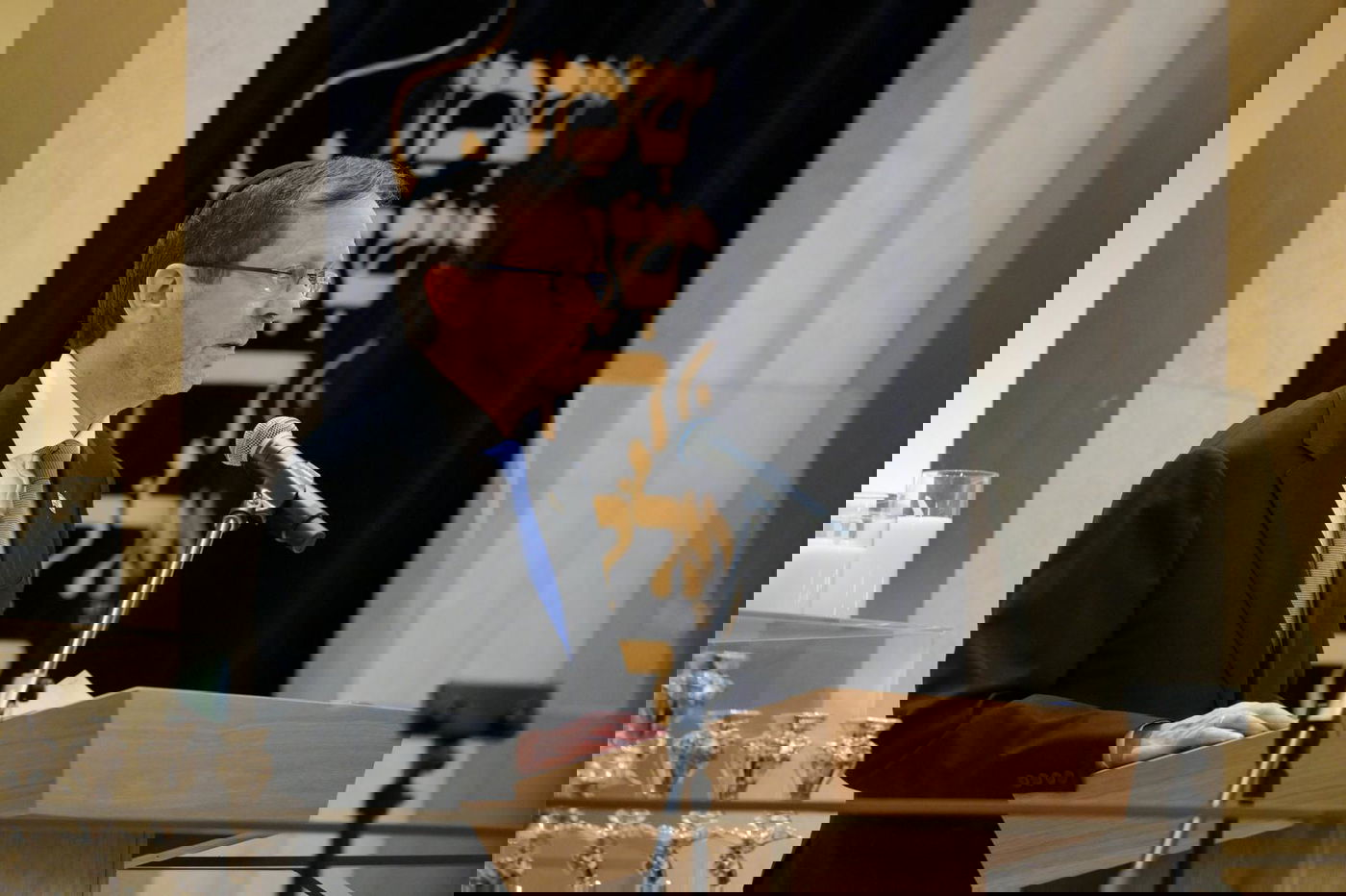 נשיא המדינה בטקס הזיכרון בבית חב"ד בונדי