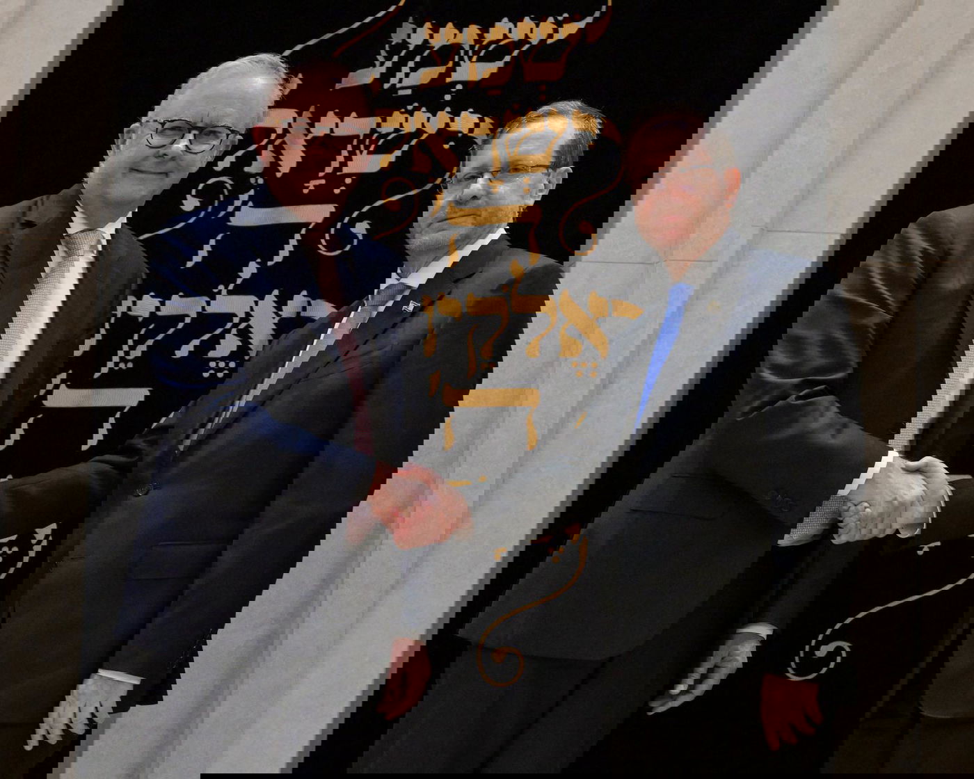 נשיא המדינה בטקס הזיכרון בבית חב"ד בונדי