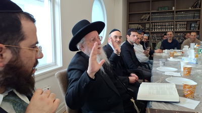 הגרש"י זעפראני בביקור בארה"ב