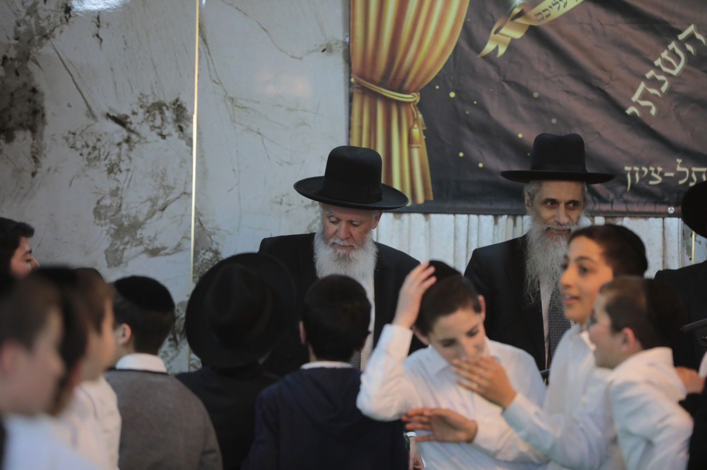 סיום ש"ס משניות ע"י ילדי חניכי הישיבות בתל ציון