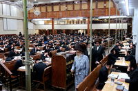 האדמו"ר מסאטמר בביקור בכולל