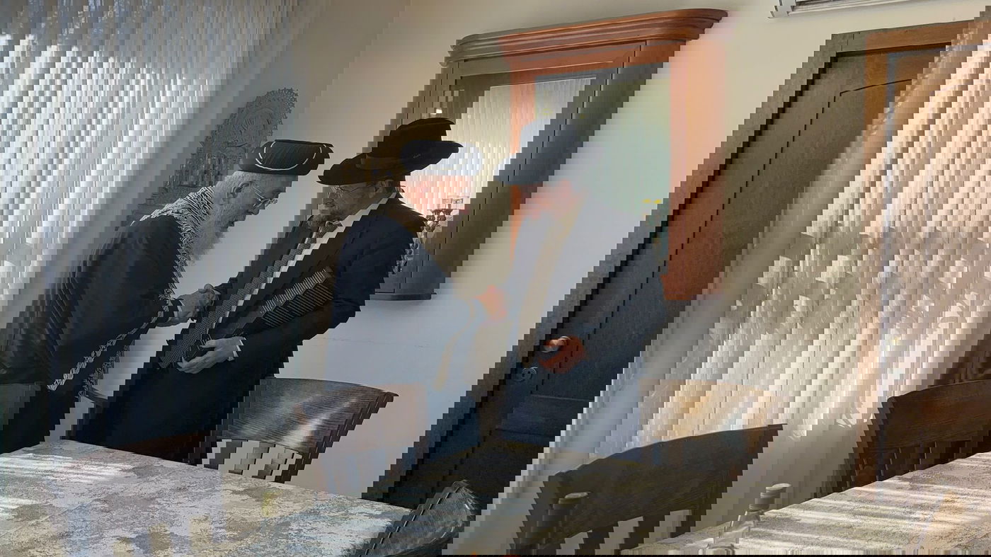 הגר"א דרעי אצל הגרש"מ עמאר