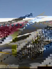 המנוע המפוצץ לאחר הנחיתה