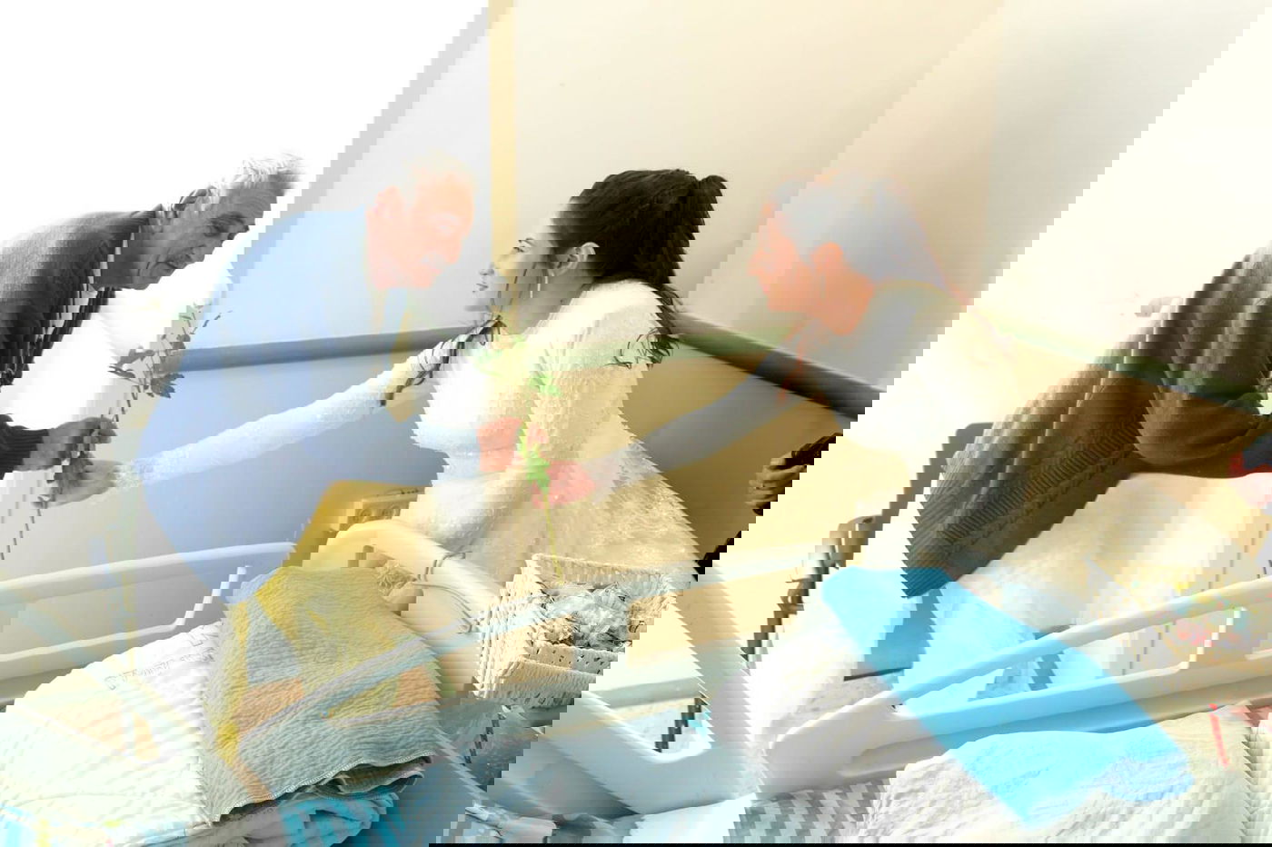 הכלה אתמול בבית החולים