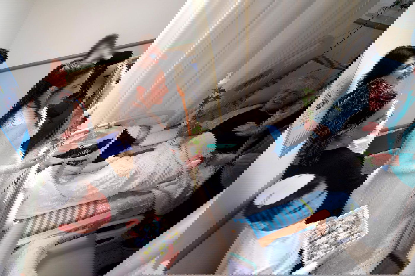 הכלה אתמול בבית החולים