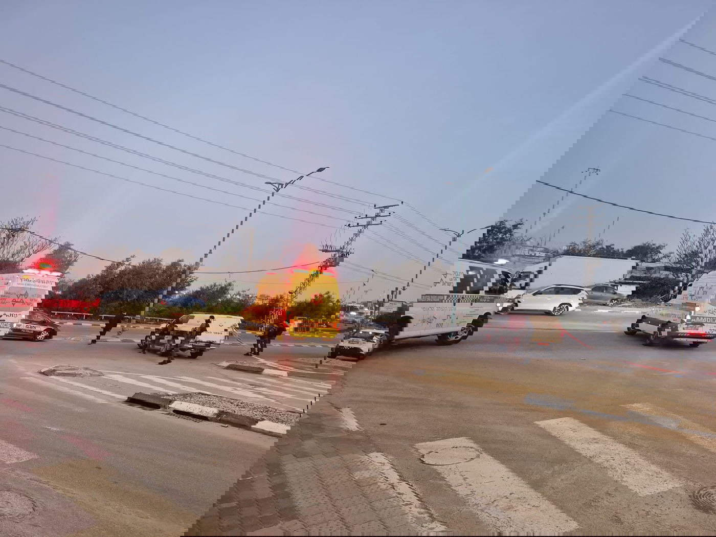 זירת הרצח בלוד