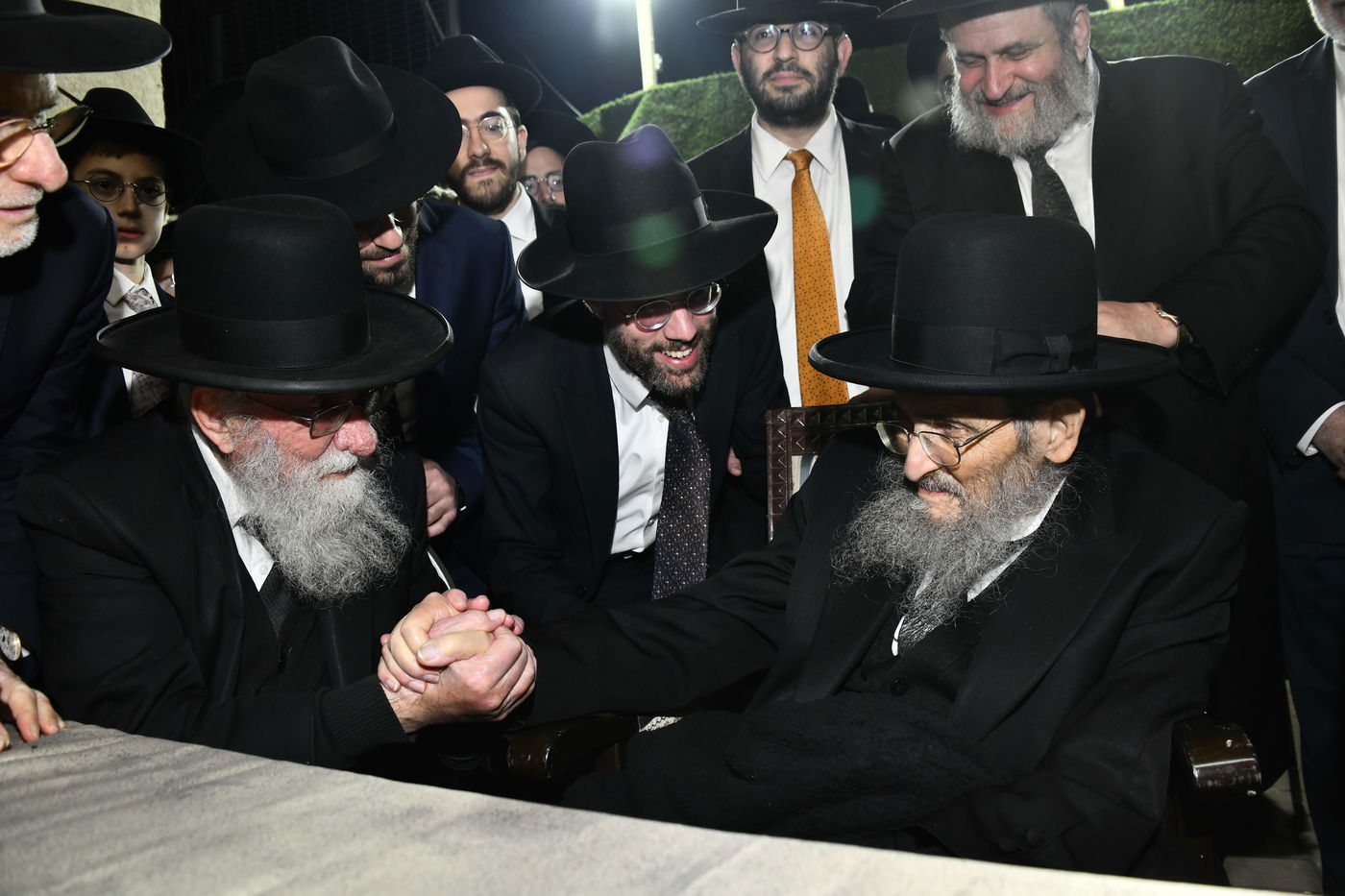 שמחת נישואי נכד הגר"י הקר