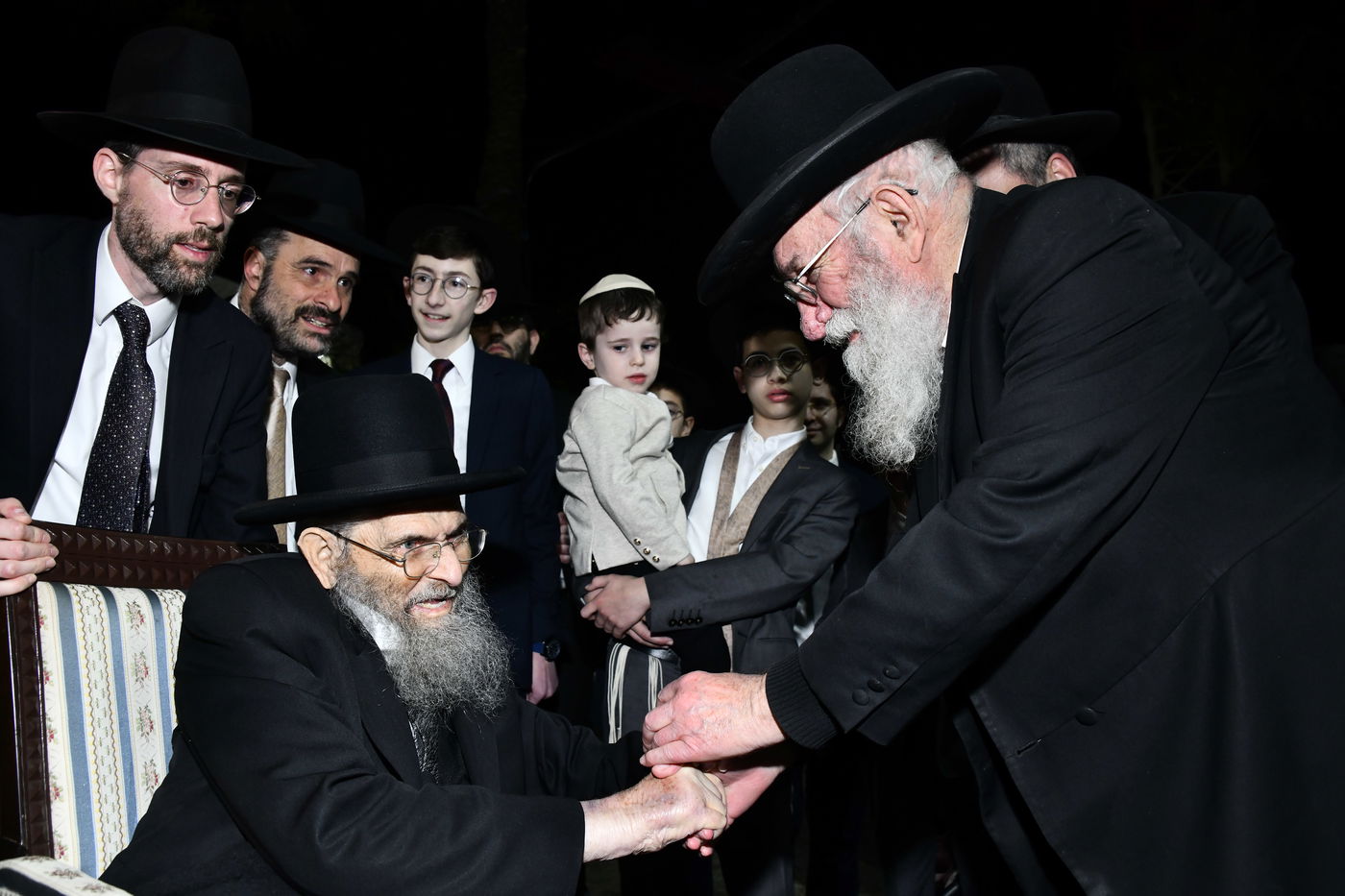 שמחת נישואי נכד הגר"י הקר