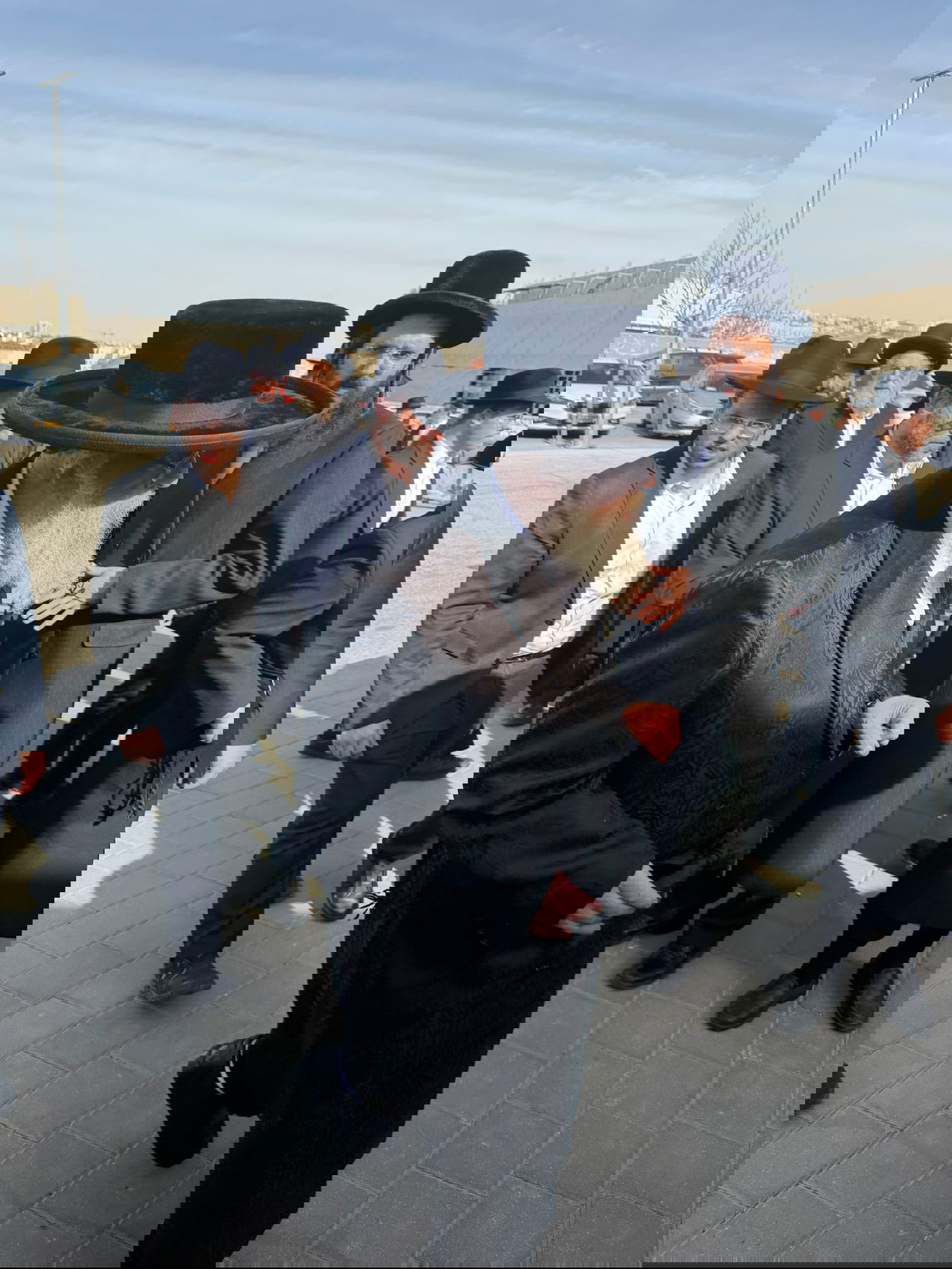 מסע הלוויית הרב שמעון ערבליך ז"ל