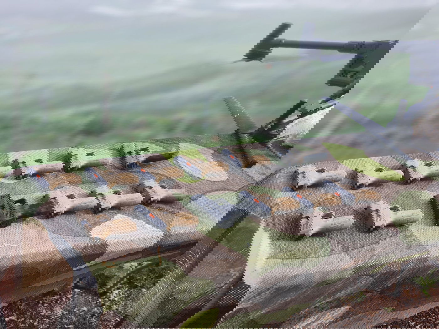 תיעוד הזוי: אלו אמצעי הלחימה שנתפסו במבצע נגד ארגוני הפשיעה הערביים