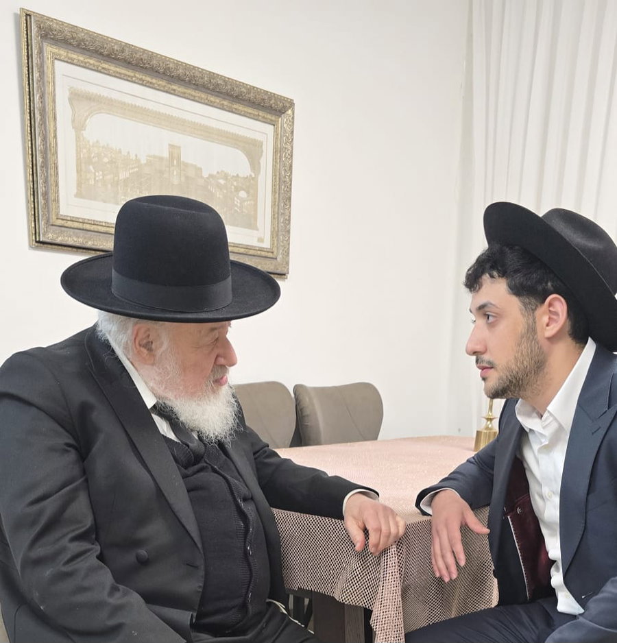 הגרא"י קוק עם הרב אברהם בן דיין