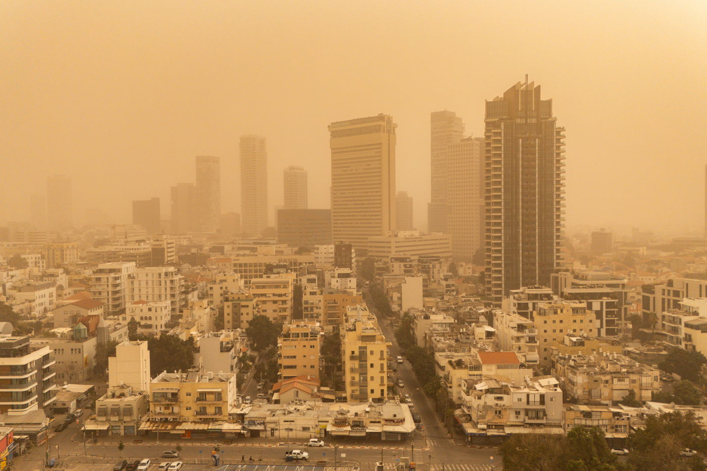 אובך בתל אביב