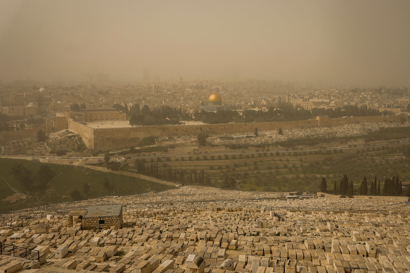 זיהום אוויר בירושלים