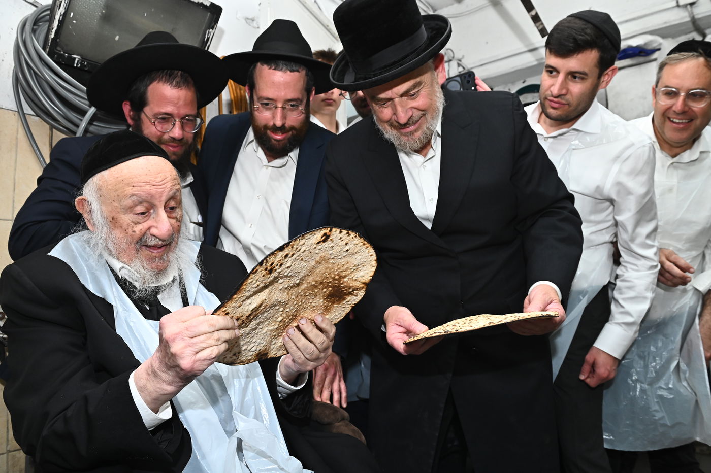 הגרב"ד פוברסקי באפיית מצות