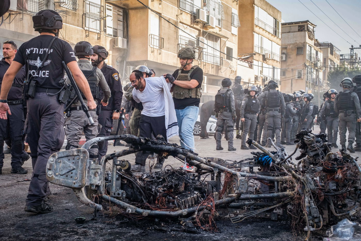 מעצרים בבני ברק, אתמול