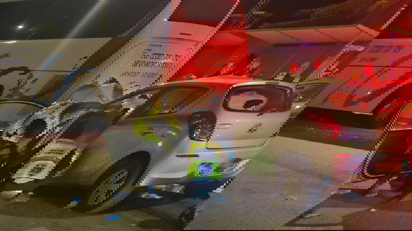 זירת התאונה הקלטנית, הלילה