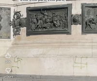 "מוות לרוטשילד" וצלבי קרס בלב פריז: המשטרה פתחה בחקירה - כך זה נראה