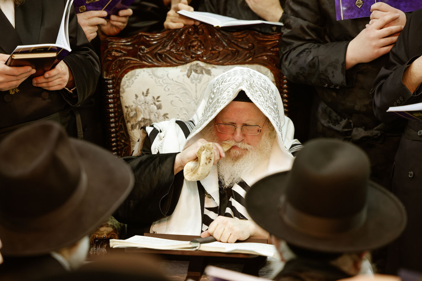 סיום ימי השובבי"ם בחצה"ק סאסוב