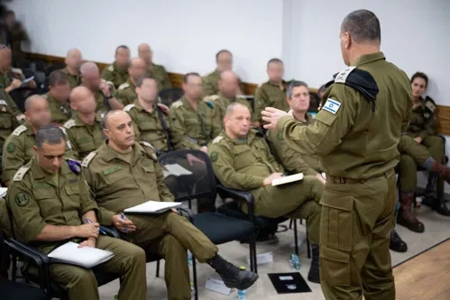 הרמטכ"ל בשיח עם מפקדי חטיבות המילואים