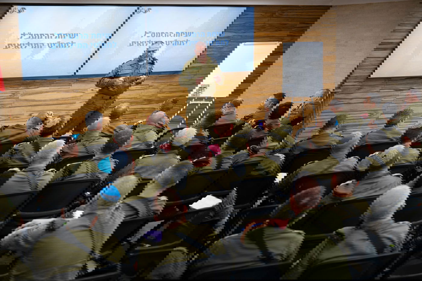 הרמטכ"ל בשיח עם מפקדי חטיבות המילואים