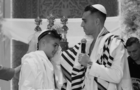 אגדת השערים הישראלי ערן זהבי, חגג בר מצווה לבנו הבכור | תיעוד מיוחד