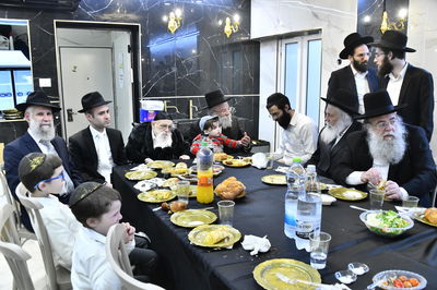 שבע ברכות לנכדת הגר"מ גריינמן