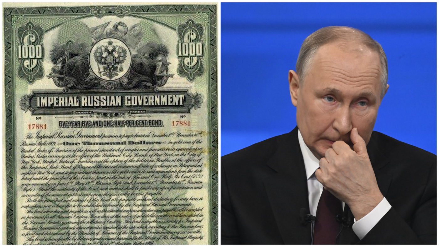 פוטין ואגרת החוב של הצאר