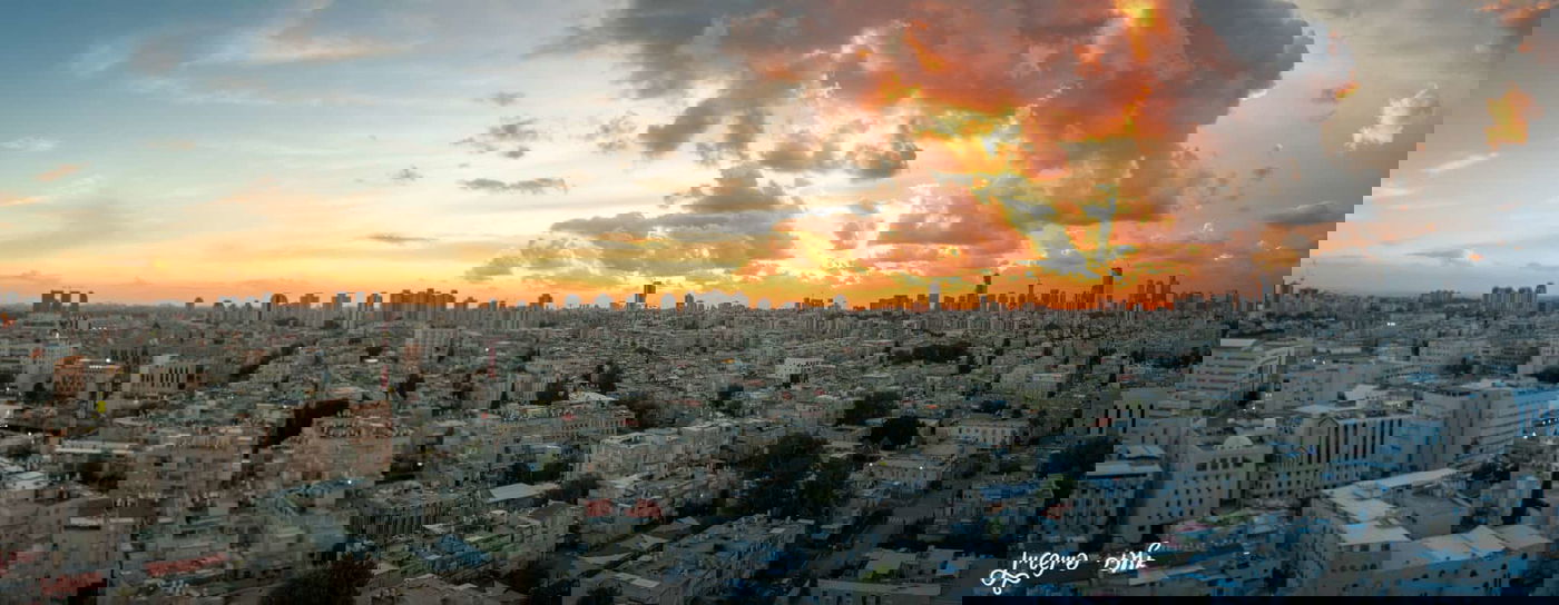 בני ברק ממעוף הציפור