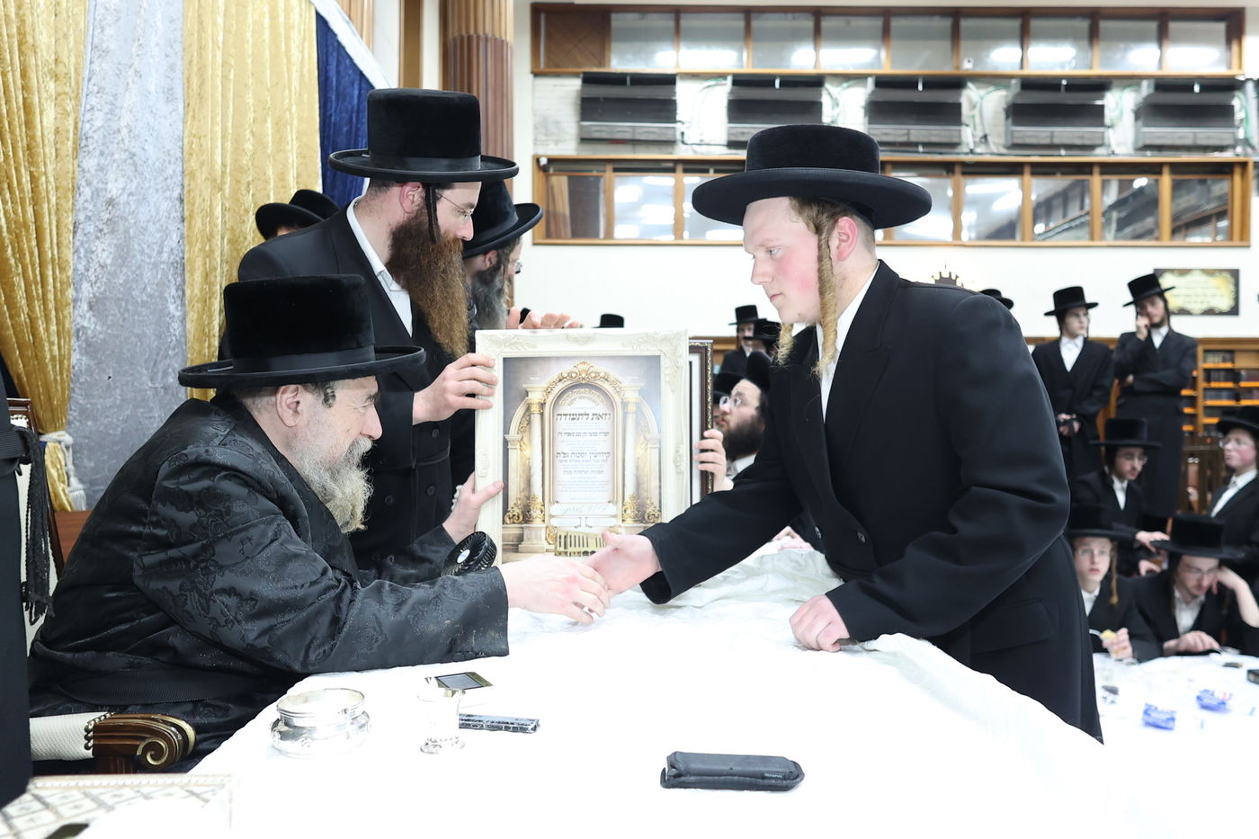 מעמד כבוד התורה ברחמסטריווקא