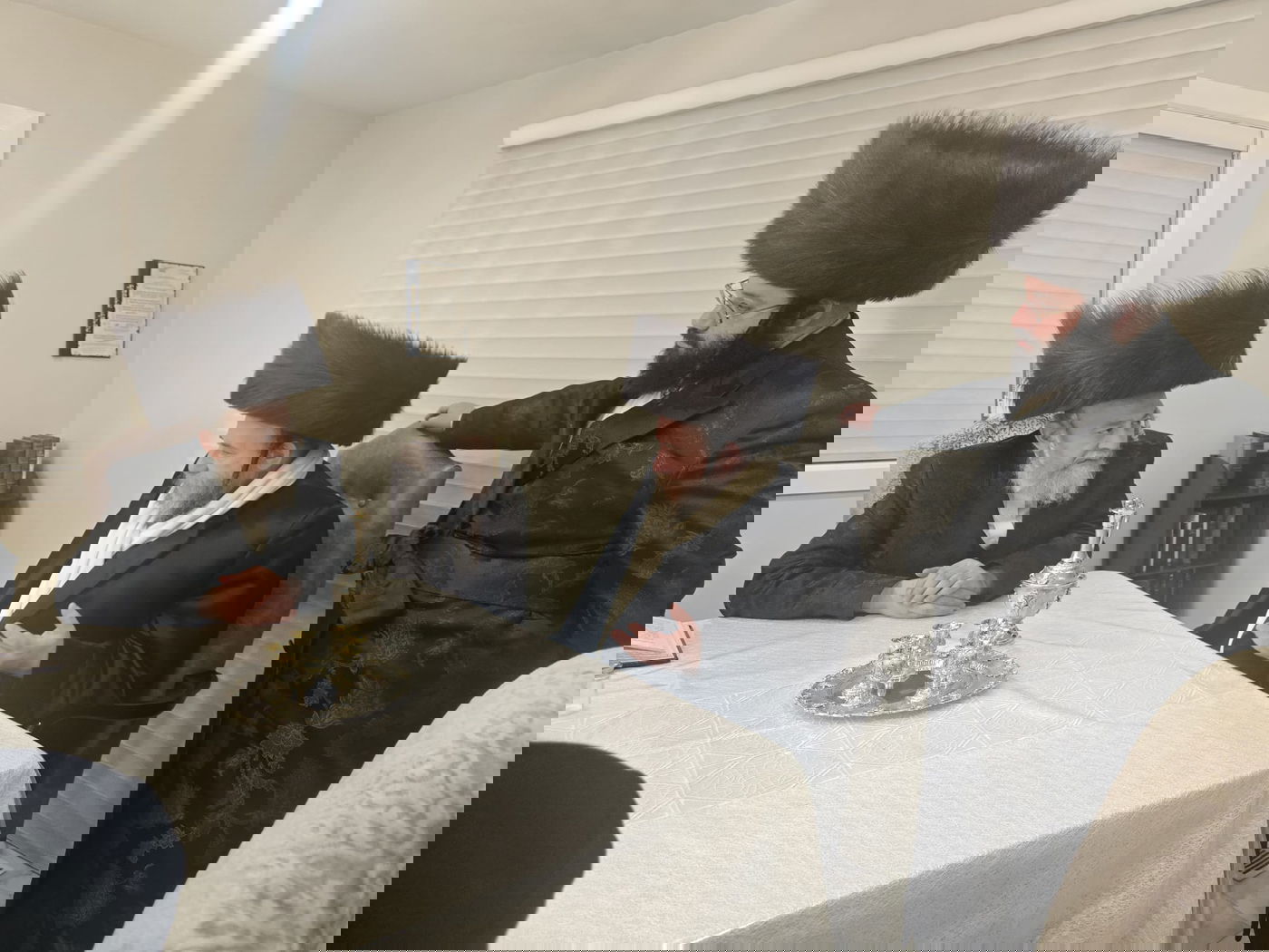 הגה"צ רבי יעקב מרדכי הגר בביקור הוד במונטריאול