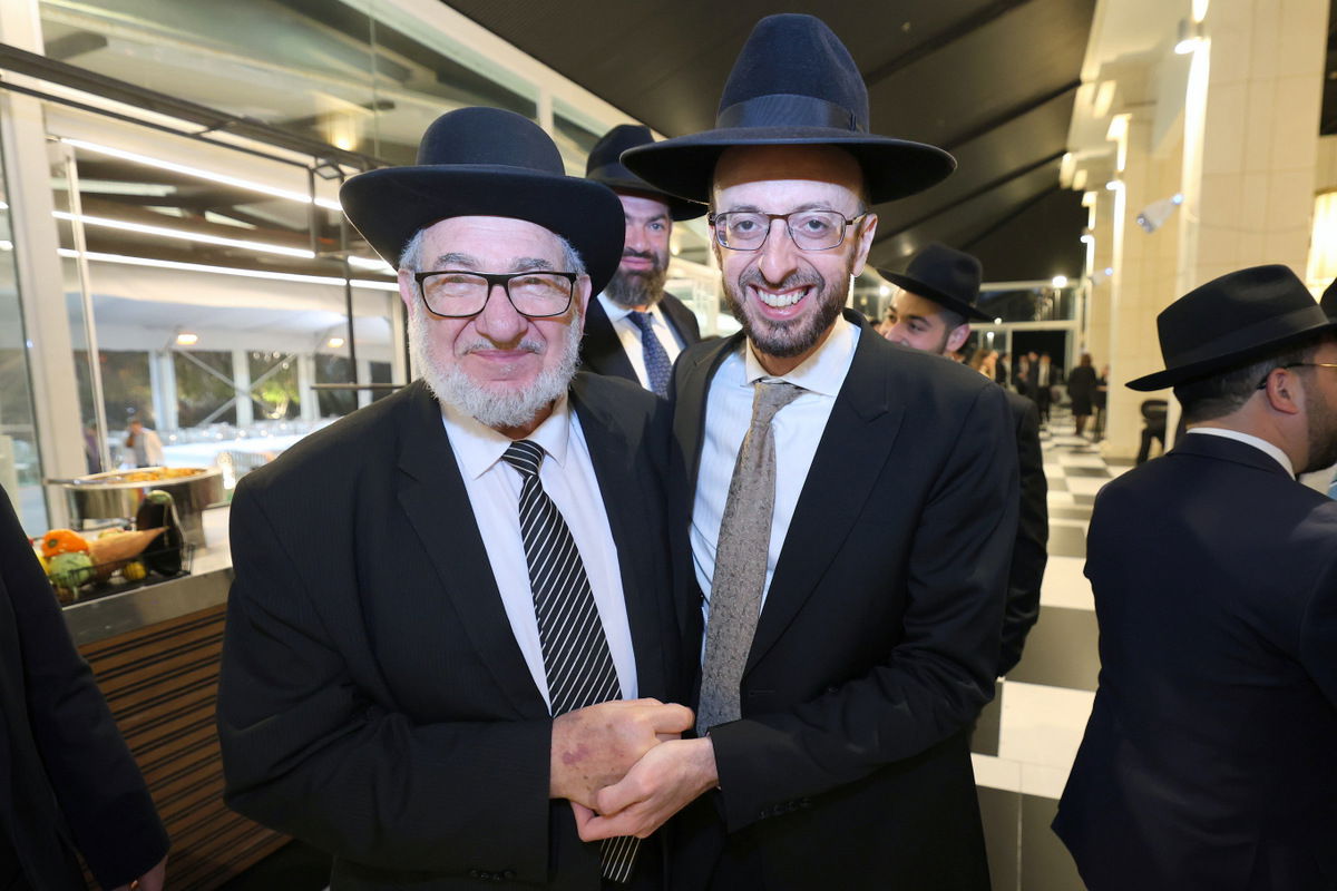 שמחת נישואי בת הרב דוד פרץ