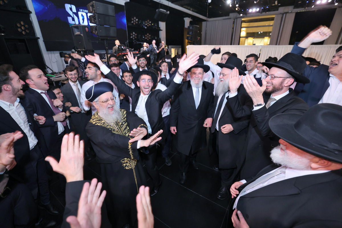 שמחת נישואי בת הרב דוד פרץ