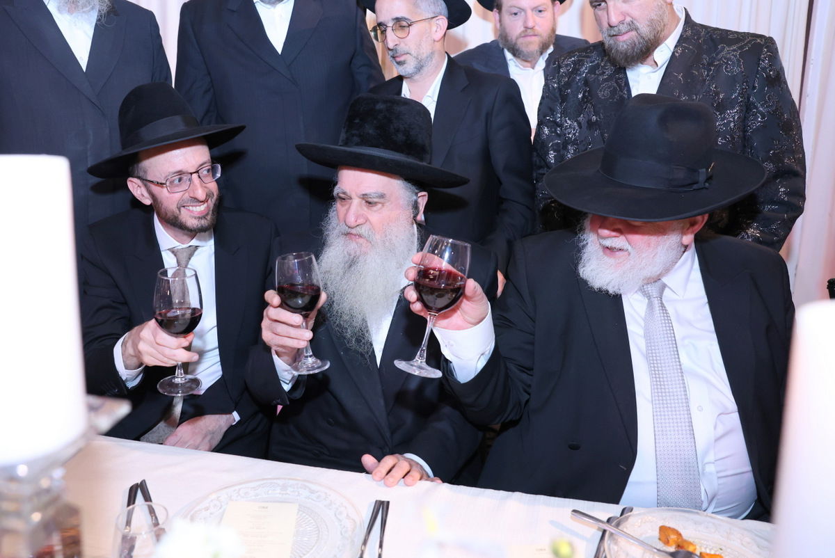 שמחת נישואי בת הרב דוד פרץ