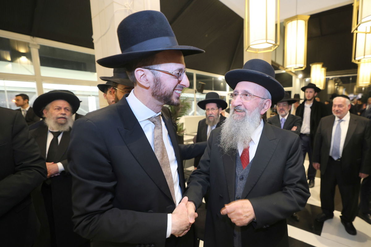 שמחת נישואי בת הרב דוד פרץ