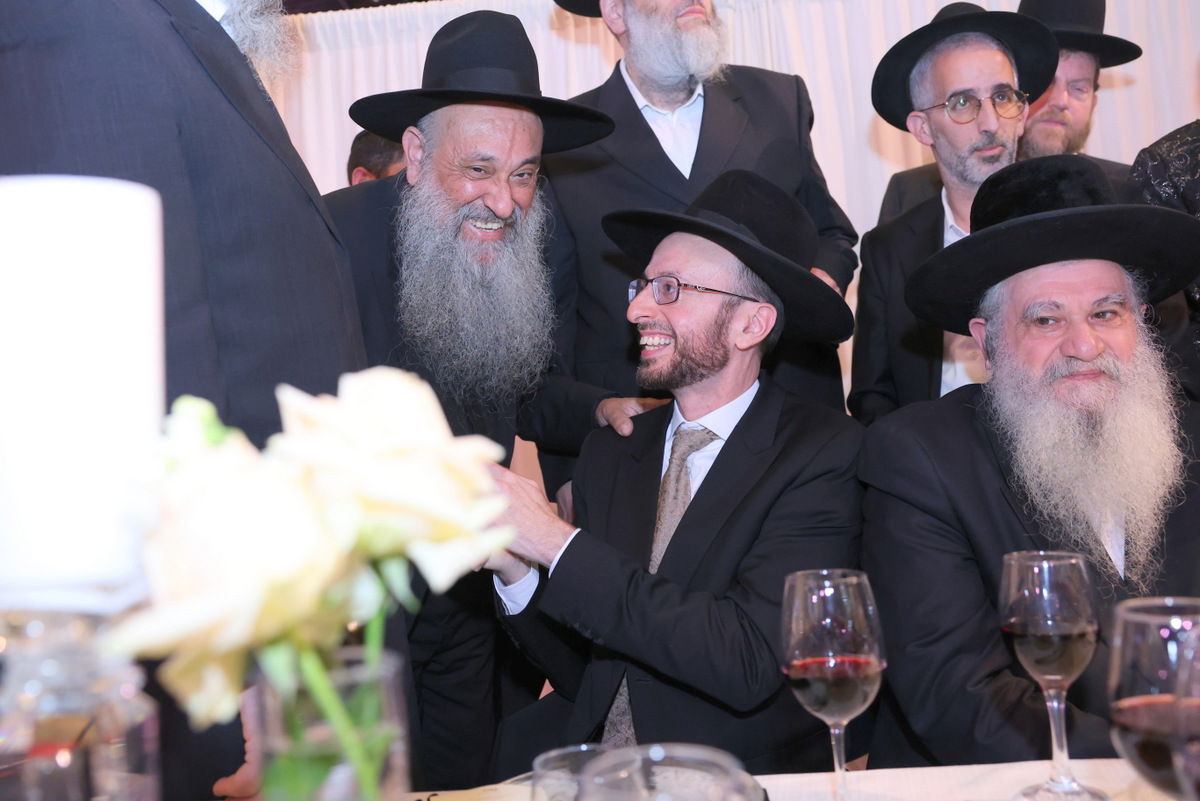 שמחת נישואי בת הרב דוד פרץ