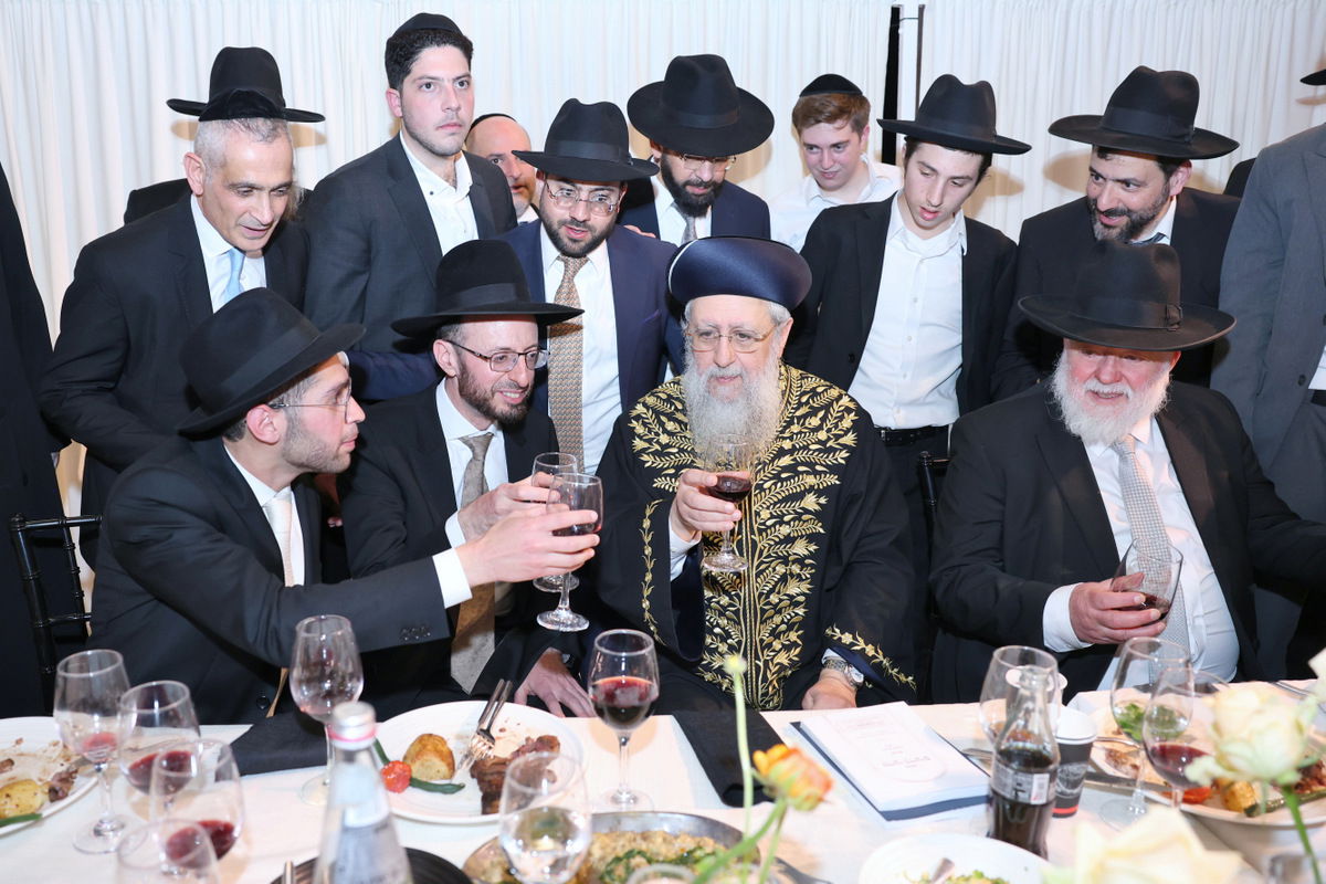 שמחת נישואי בת הרב דוד פרץ