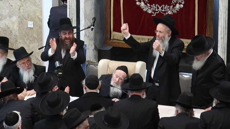הגר"י עדס בכנס הבוגרים של ישיבת "קול יעקב"
