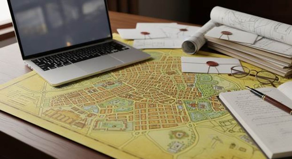 מפה תכנונית של עיר