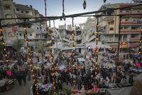 הרמדאן בעזה החרבה