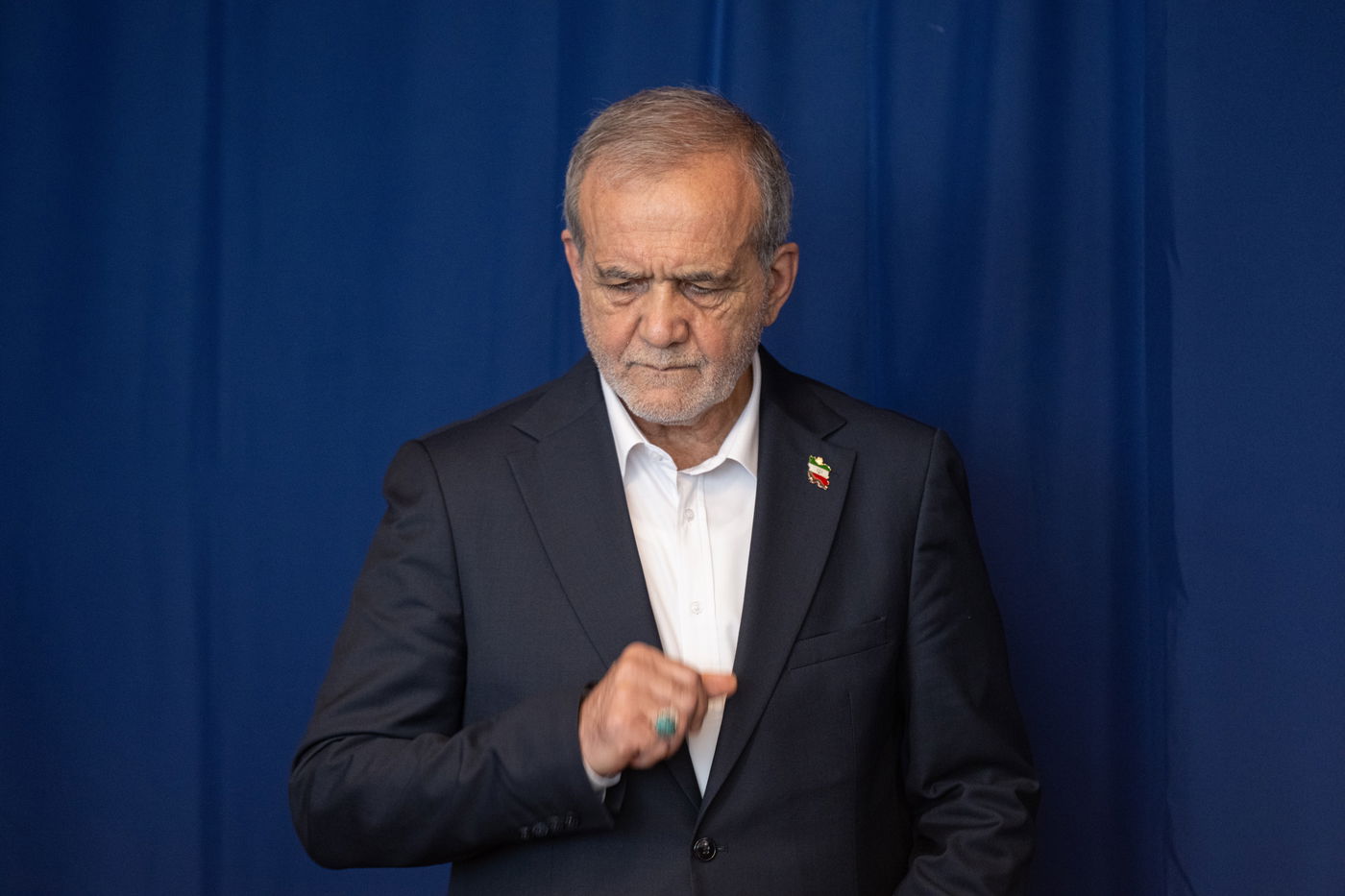 נשיא איראן מסעוד פזשכיאן