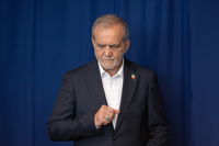 נשיא איראן מסעוד פזשכיאן