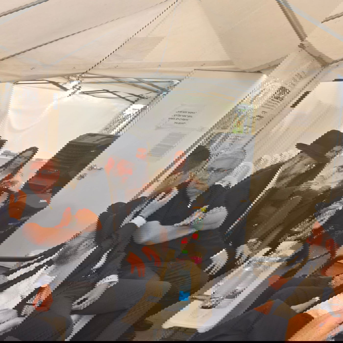 ניחום אבלים אצל יוסי ערבליך